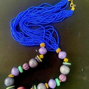 Beaded necklace